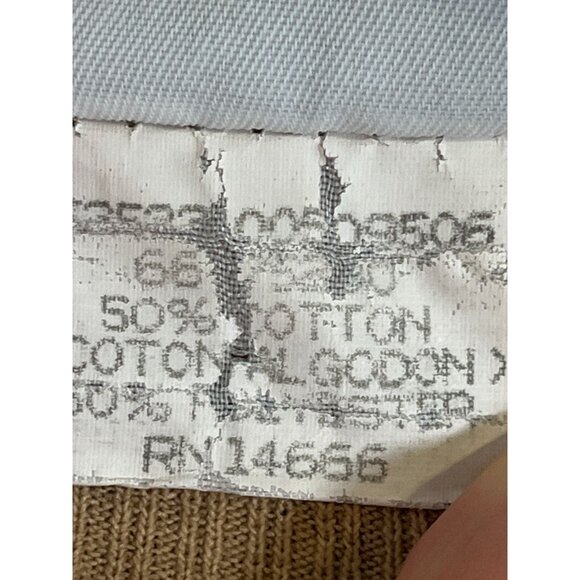 Retro Nutmeg Lee Sweatshirt Bunny XL Patriotic Western Boho Neutral Chic 90s - Picture 8 of 9